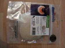 5x Flexi Pads, Erstausrüsterqualität, Polierer, Polieren, Flexipads 40242 GRIP SheepskinWool