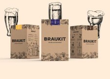 Geschenk zum Vatertag Geschenkidee Bester Papa Vater Braukit Helles Bier Brauen