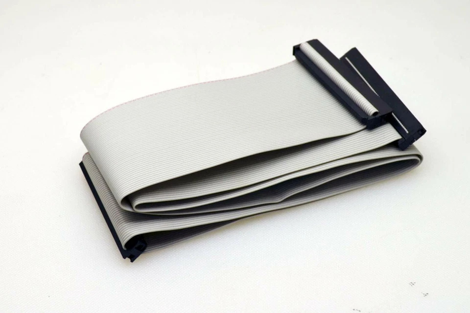 SCSI 50 Pin IDC Ribbon Cable with 3-Connector 3FT - Image 2 of 2