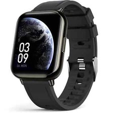 AGPTEK Smartwatch (43mm) Model LW31 For Android iOS Phones Fitness Tracker Heart