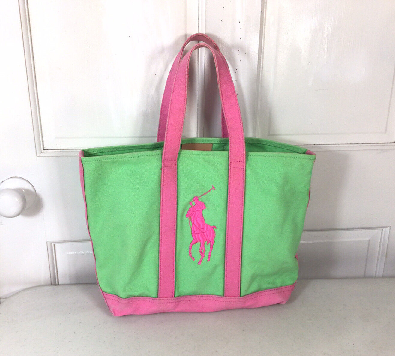 RALPH LAUREN Bag Canvas Boat Tote