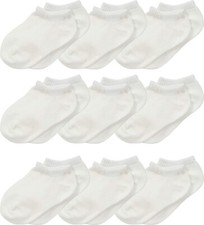 Jefferies Socks Kids 186388 Liner Size SM 9-1 Toddler/Little Kid Shoe Size 