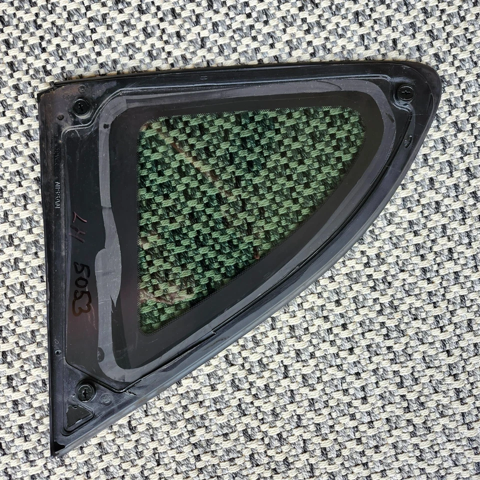 Nissan Rogue Select 2008-2015 cuarto de conductor trasero izquierdo cristal OEM* Foto 4 de 4