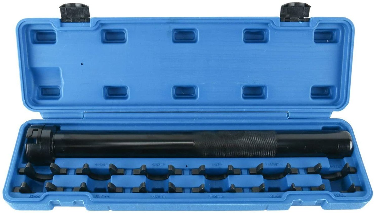 12PC Inner Tie Rod End Installer Adjust Remover Tool Set Crews Foot Wrench  Kit - Main Image