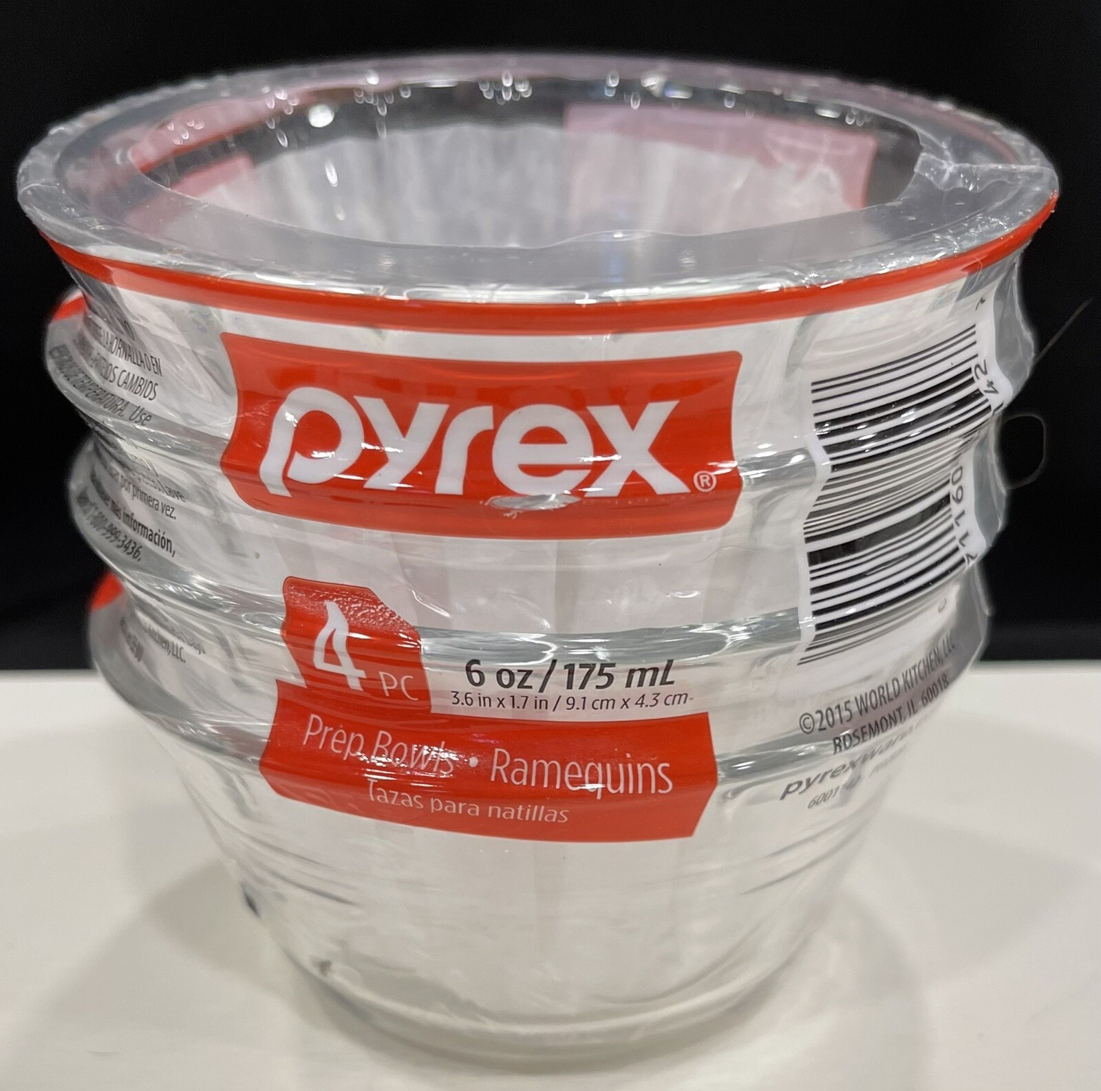 Small Glass Bowls Set Of Vntage Pyrex 414 Custard Cups Pyrex