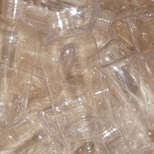 8oz Clear Boston Round PET Plastic Bottles  Quantity Per Package: 96