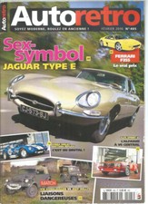 AUTO RETRO N°405 JAGUAR TYPE E / COBRA SHELBY DAYTONA REPLICA / KUBELWAGEN