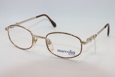 NEW MARCHON KIDS MOD 6440 COL 210 BRN GOLD AUTHENTIC DESIGNER EYEGLASSES 43-19
