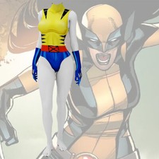 Wolverine swimsuit Costume X-Men 97 Cosplay Bodysuit