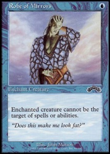 MTG - Robe of Mirrors - Exodus - NM, English Magic FLAT RATE SHIP
