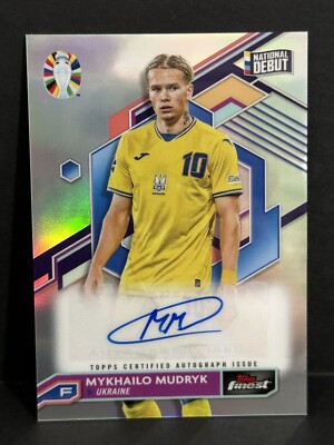 22-23 Topps Finest MUDRYK ムドリク 直筆サイン RC 直筆サイン】23 Topps Finest Roadムドリク 150シリ - メルカリ