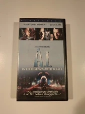 A.I. INTELLIGENZA ARTIFICIALE - VHS WARNER BROS HOME VIDEO CON CARTOLINA INTERNA