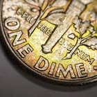 1957 10c Silver Roosevelt Dime - Original Toning - SKU-L0862