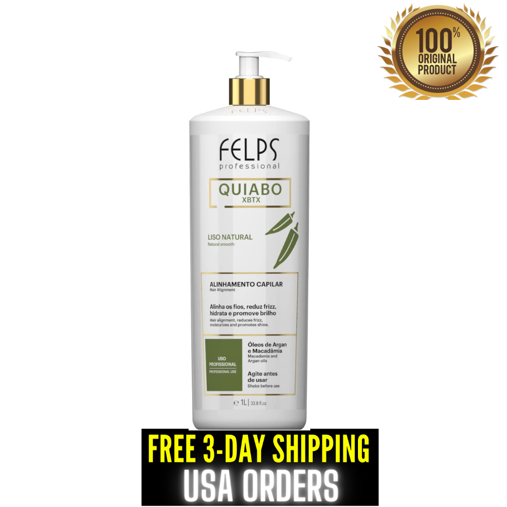 Felps Omega Zero Resistance Nanoplastia Brazilian Keratin Treatment 1L 34fl  oz