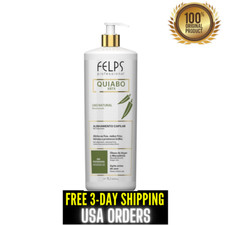 Felps Okra Quiabo Brazilian Progressive Brush Keratin Thermal Sealing 1L 3Day US