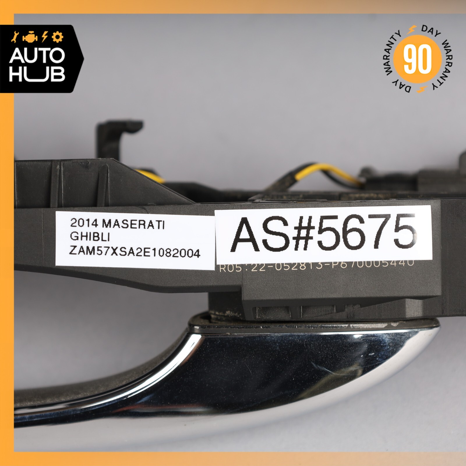 14-21 Maserati Ghibli M157 Rear Right Passenger Side Exterior Door Handle OEM