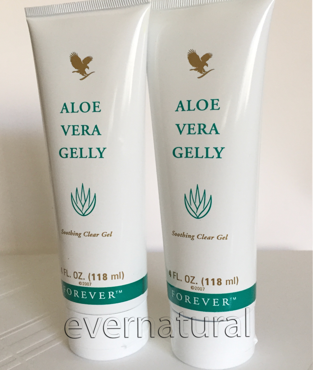 Bulk of 2 Forever Living Aloe Vera Gelly 4 fl.oz (118 ml)