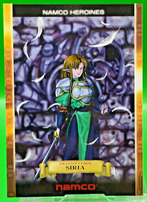 Siria Dragon Saber Namco Heroines Official Collection Cards 2 trading Japan