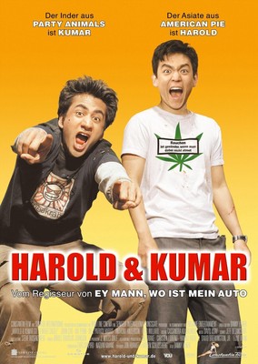 Harold & Kumar Go To White Castle (2004)_4 Movie Film Poster Canvas iconic design