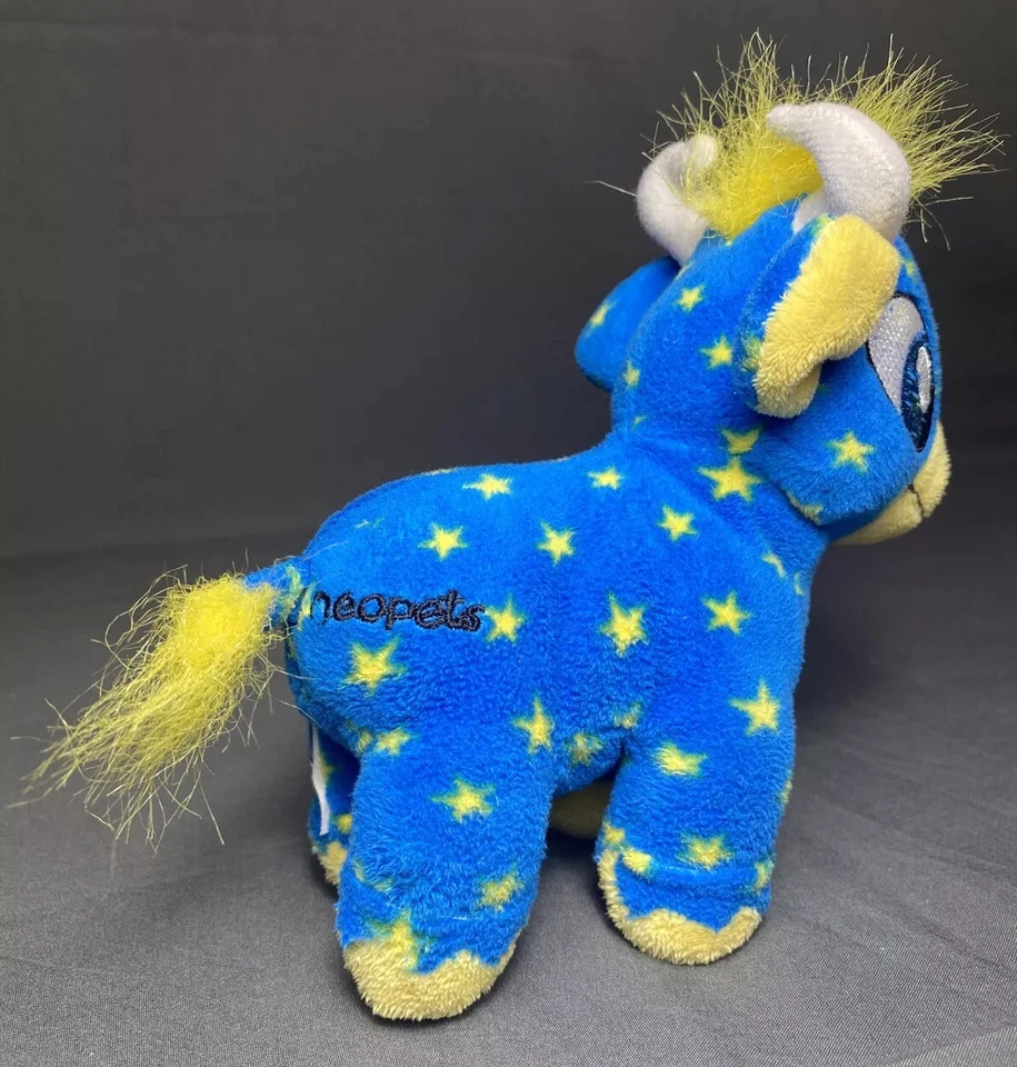 RARE Neopets Starry KAU Plushie Toy Series 6 Target Exclusive Keyquest 2008 6” - Image 4 of 4