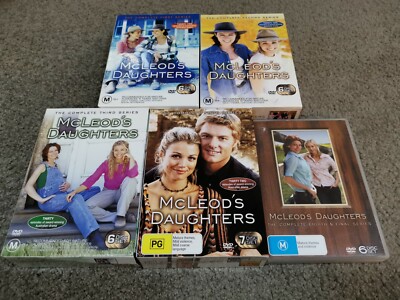 Mcleods Daughters Seasons 1,2,3,5,8 Region 4