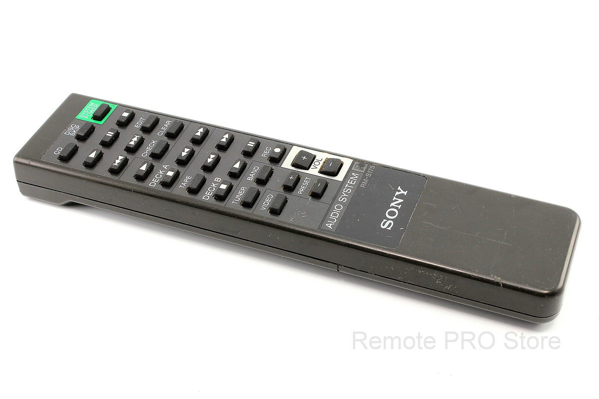 SONY Mini Hi-Fi Component System GENUINE Remote Control MHC-1750