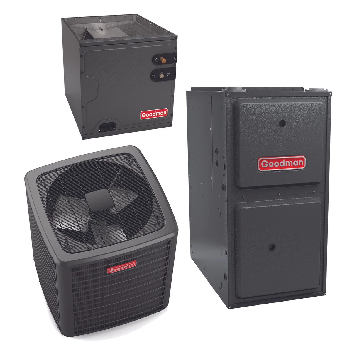 Goodman 2 Ton 15.2 SEER2 60,000 Btu 97% Afue Gas System (Modulating Furnace)  | eBay