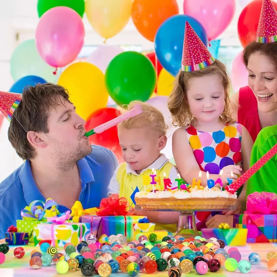 Bouncy Jet Balls Bouncy Balls Kids party Toys Party Bag Filler Party Supply Gift - Image 2 of 3