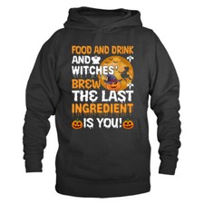 Halloween Costume Spooky Witches Pumpkin Ghost Graphic Hoodie