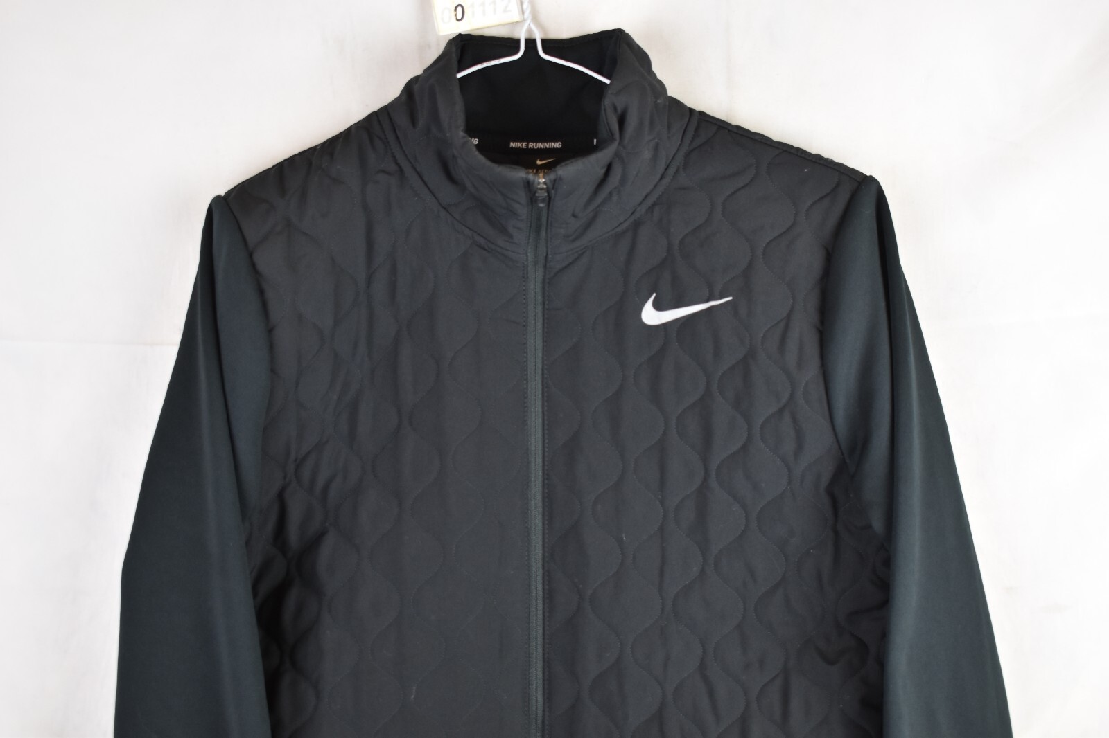 SACAI X NIKE NIKE Giacca a vento nera running taglia XS uomo aerolayer trapuntata sportiva