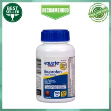 Equate Ibuprofen Tablets, 200 mg, Pain Reliever and Fever Reducer, 500 Count