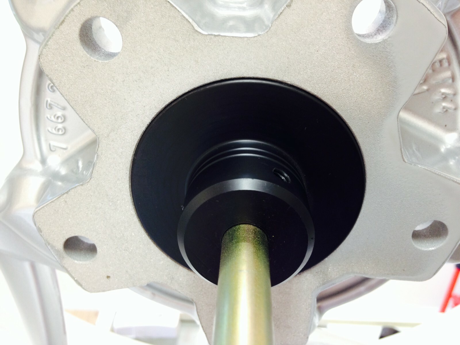 BMW MOTORCYCLE BIKE REAR WHEEL BALANCING ADAPTER K, GS, GSA, RT, 1200