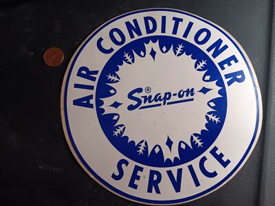VINTAGE AC SERVICE Sticker Decal ORIGINAL old stock | eBay