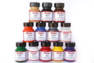 Angelus Paints 29.5ml , Over 50 Colors - FREE POSTAGE - AU SELLER !!!