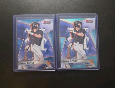 2025 Bowman's Best Carson Benge Top Prospects Blue/Light Blue Refractor /199 150