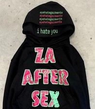Eyehategarments-Black Hoodie/size L