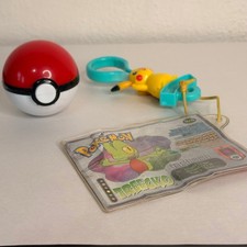 Nintendo Pokemon Toy Lot Unisex OS Red Good Vintage Poke Ball Pikachu Keychain