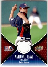 2009 Upper Deck Tyler Lyons USA National Team Jerseys #USA-TL