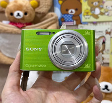SONY Cyber-shot DSC-W730 16.1 MP Digital Camera 8x Zoom Green Color