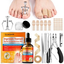 Ingrown Toenail Removal Kit with Corrector Patch and Softening Drops