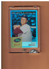 STAN MUSIAL 2002 eTopps #20 ST.LOUIS CARDINALS (ENCASED NR-MINT SEALED IN HAND)