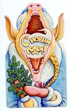 530004 Russia 1994 Khdoshoyantz happy new pig with a huge mouth mechanical Old
