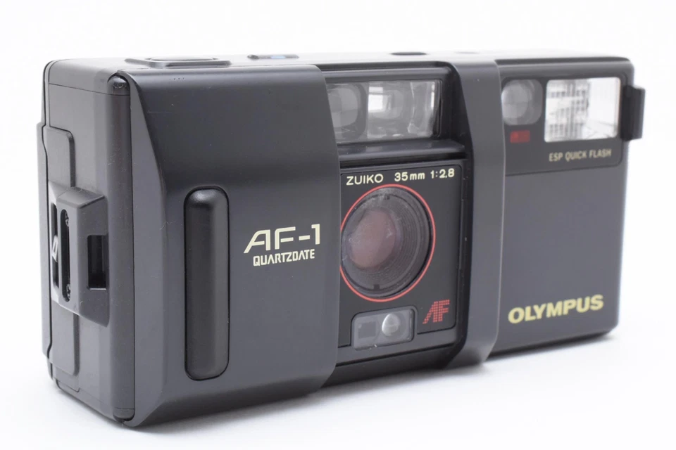 Cámara fotográfica Olympus AF-1 de cuarzo para apuntar y disparar de JAPÓN [Exc+++] #2520088 Foto 2 de 4