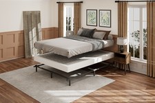 7 Inch Box Spring Bed Base,Easy Clean Fabric Cover, Noise Free,Easy Assembly