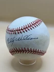 Billy Williams Signed  Autographed Baseball HOF 1987 Chicago Cubs