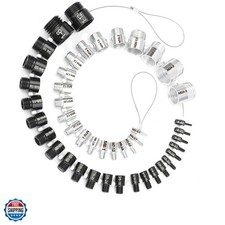 Nut and Bolt Thread Checker, Thread Checker Standard and Metric, Bolt Size an...