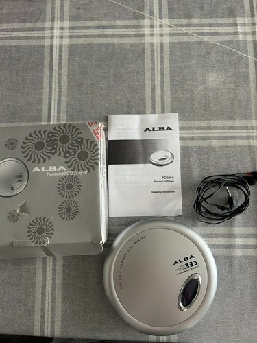 ALBA Personal CD Player with Headphones