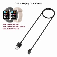 USB Charging Cable Dock for Watch 4 3 Active - 39.37 in USB-A