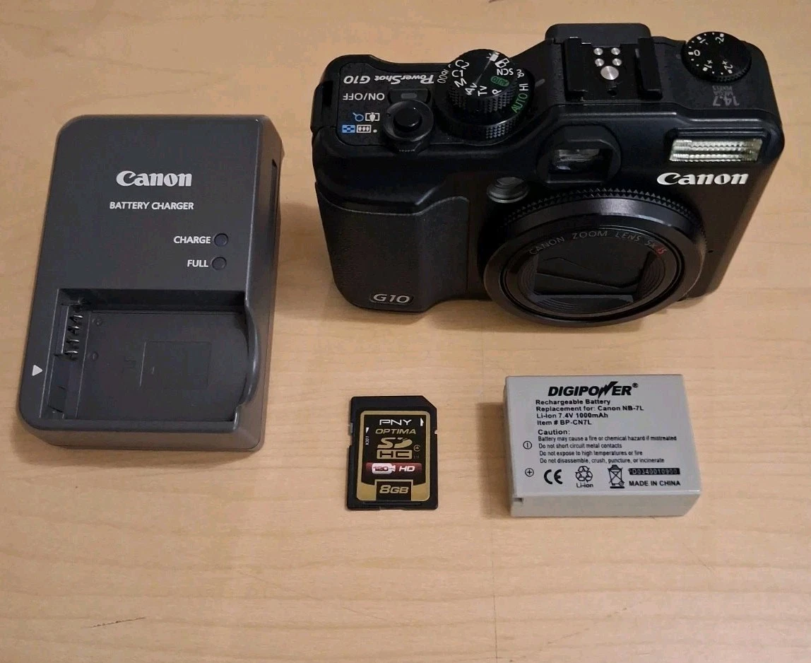 Preços baixos em Câmeras digitais Canon PowerShot G10 | eBay