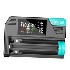 Universal Battery Tester, Small Digital Battery Checker with LCD Display for